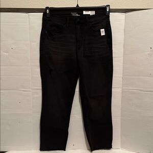 Time and Tru Black Straight Leg Jeans